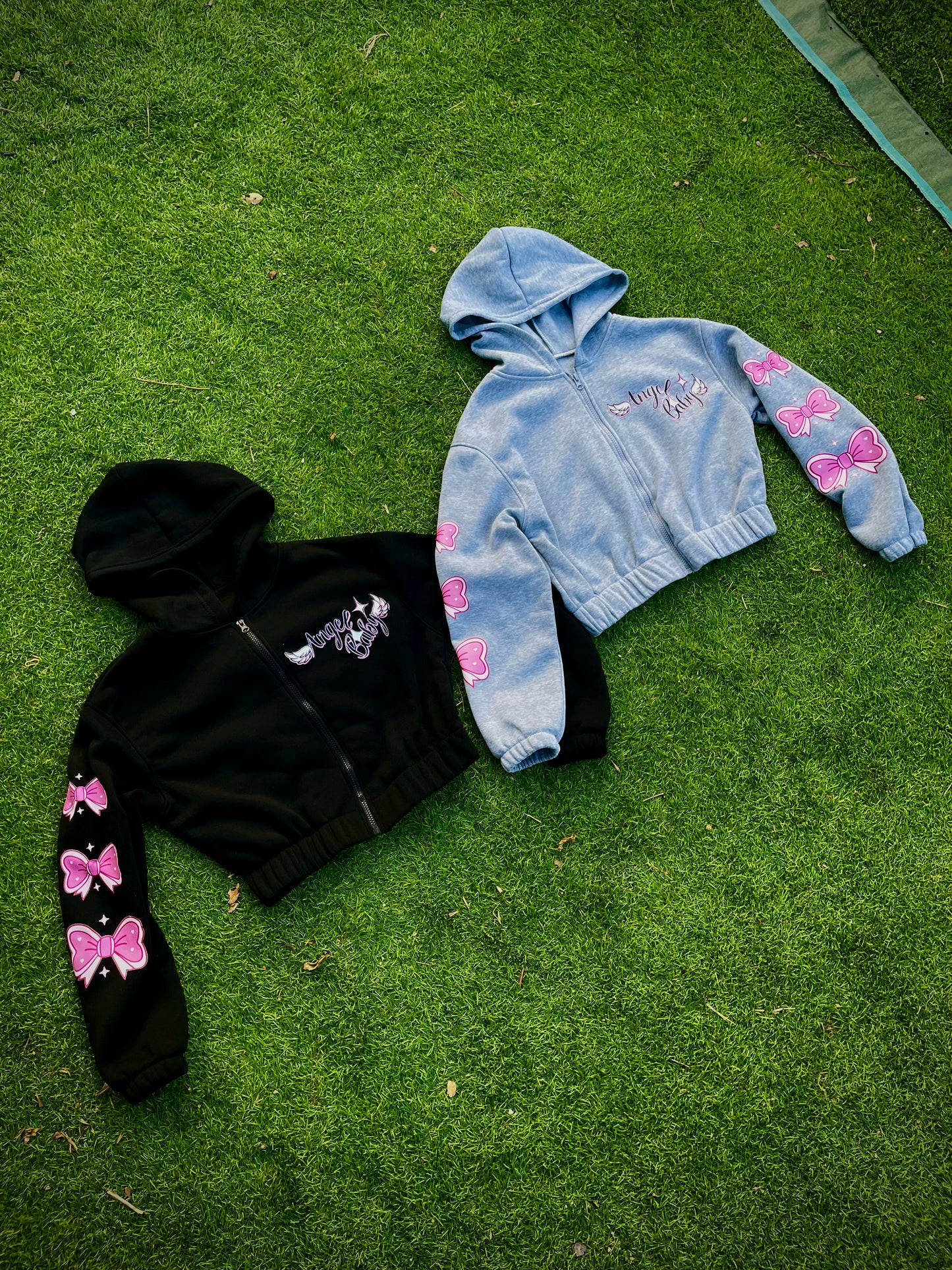 #0 ANGEL BABY CROP HOODIE